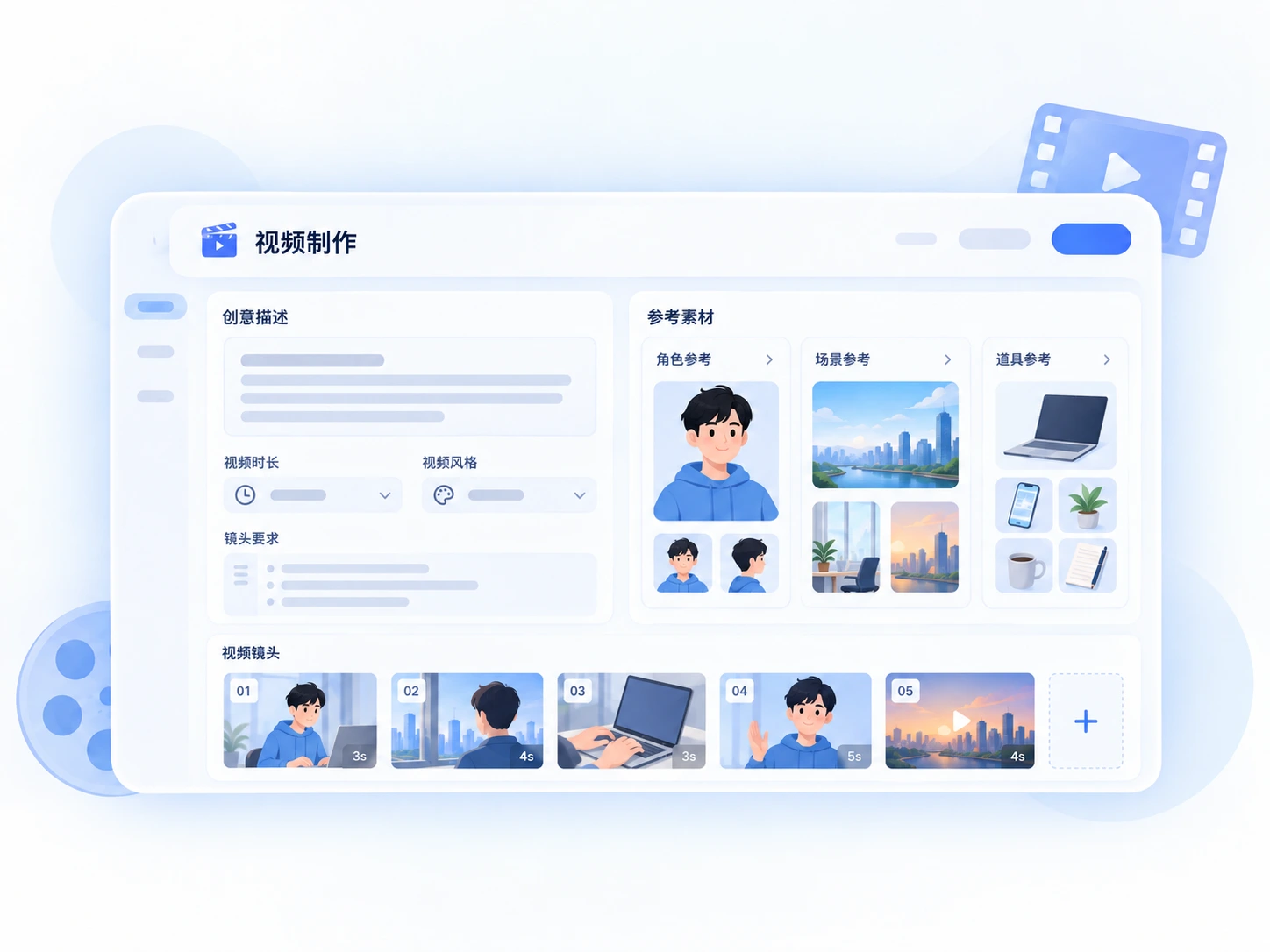 视频制作示意图