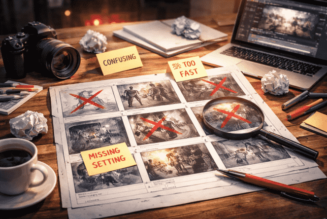 小说改编视频常见的分镜错误