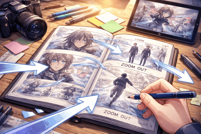 漫剧分镜中的运镜设计方法