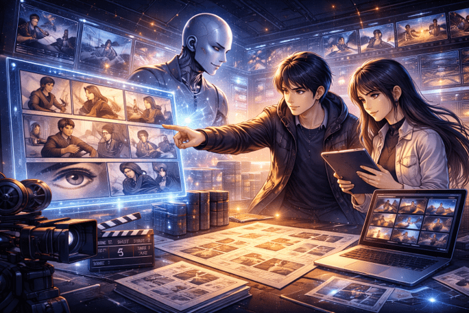 为什么AI视频制作一定要先做分镜?